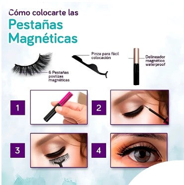 Pestañas Magnéticas con ENVÍO GRATIS⭐️ ⭐️ ⭐️ ⭐️ ⭐️