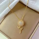 Collar Girasol Giratorio con ENVÍO GRATIS⭐️⭐️⭐️⭐️⭐️