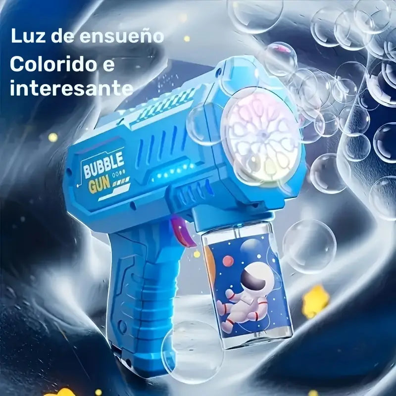 PISTOLA DE BURBUJAS BUBLE GUM CON ENVÍO GRATIS⭐⭐⭐⭐⭐