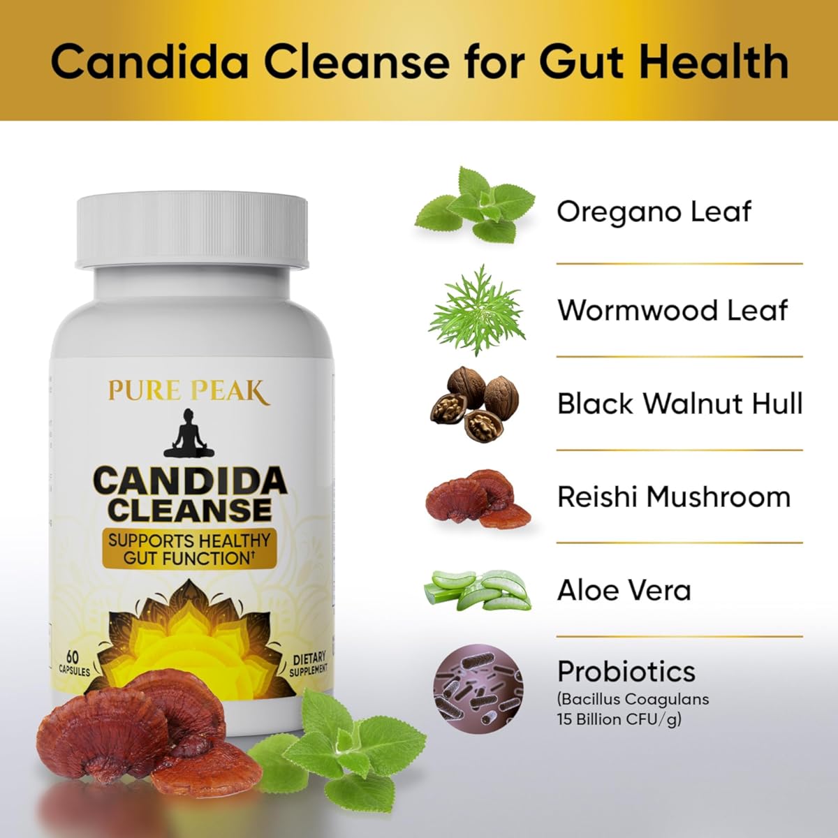 CANDIDA CLEANSE con ENVÍO GRATIS⭐️ ⭐️ ⭐️ ⭐️ ⭐️