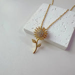 Collar Girasol Giratorio con ENVÍO GRATIS⭐️⭐️⭐️⭐️⭐️