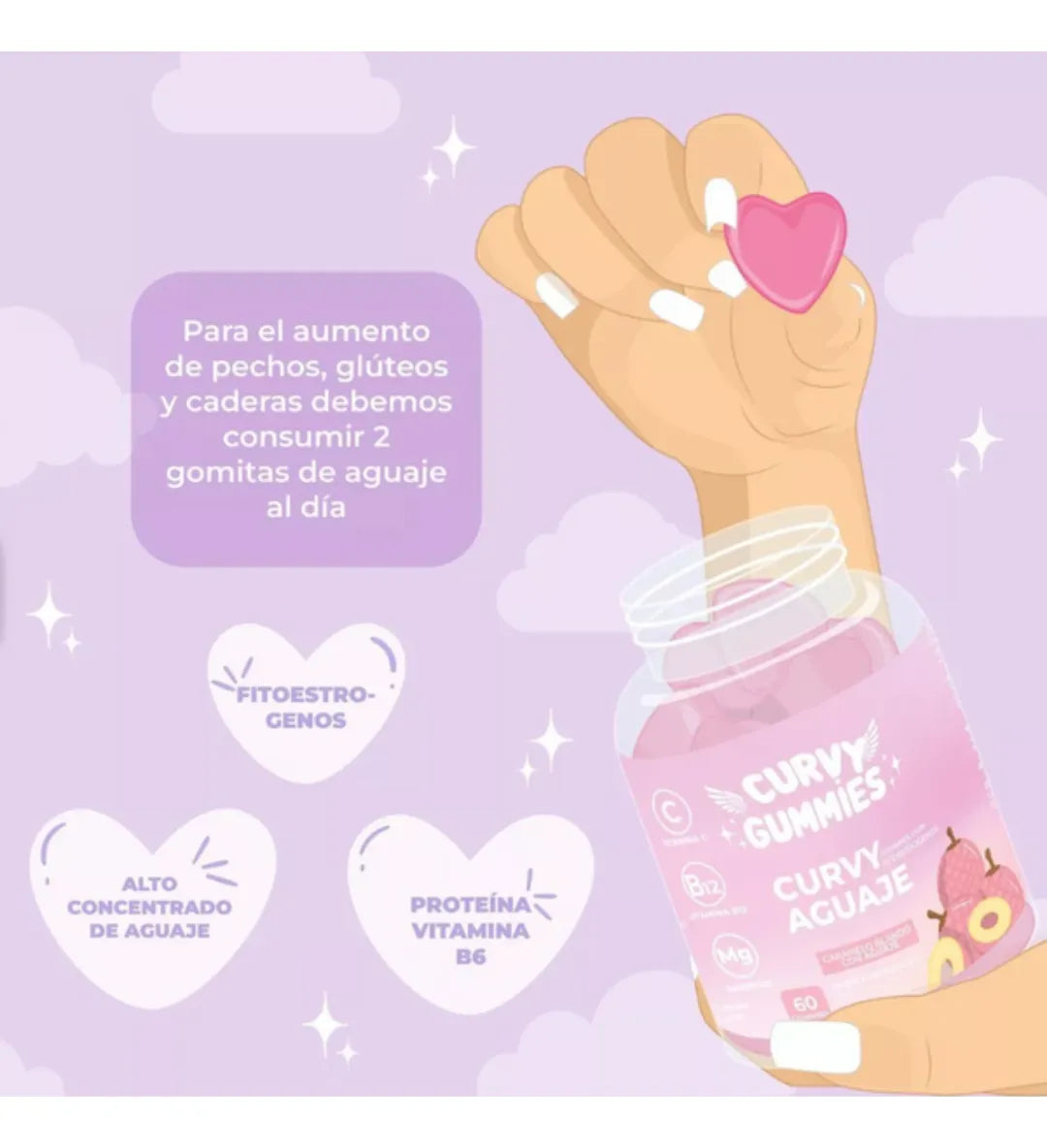 CURVY GUMMIES ORIGINAL  en gomitas con ENVÍO GRATIS⭐️ ⭐️ ⭐️ ⭐️ ⭐️