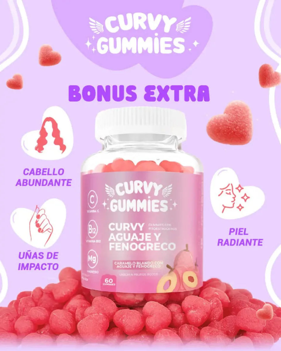 CURVY GUMMIES ORIGINAL  en gomitas con ENVÍO GRATIS⭐️ ⭐️ ⭐️ ⭐️ ⭐️