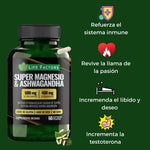 MAGNESIO & ASHWAGANDHA con ENVÍO GRATIS ⭐️⭐️⭐️⭐️⭐️