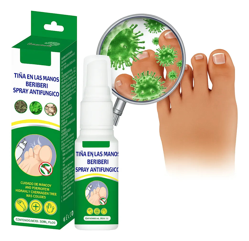 Spray para Hongos Beri con ENVÍO GRATIS ⭐️⭐️⭐️⭐️⭐️