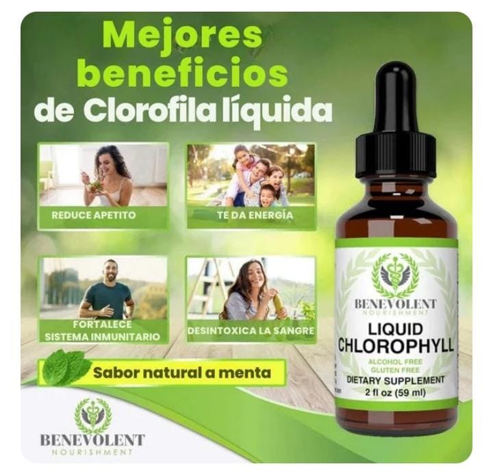 Clorofila Benevolent con  ENVÍO GRATIS⭐️⭐️⭐️⭐️⭐️