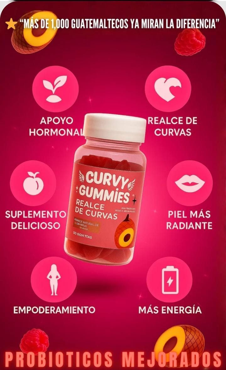 CURVY GUMMIES ORIGINAL  en gomitas con ENVÍO GRATIS⭐️ ⭐️ ⭐️ ⭐️ ⭐️