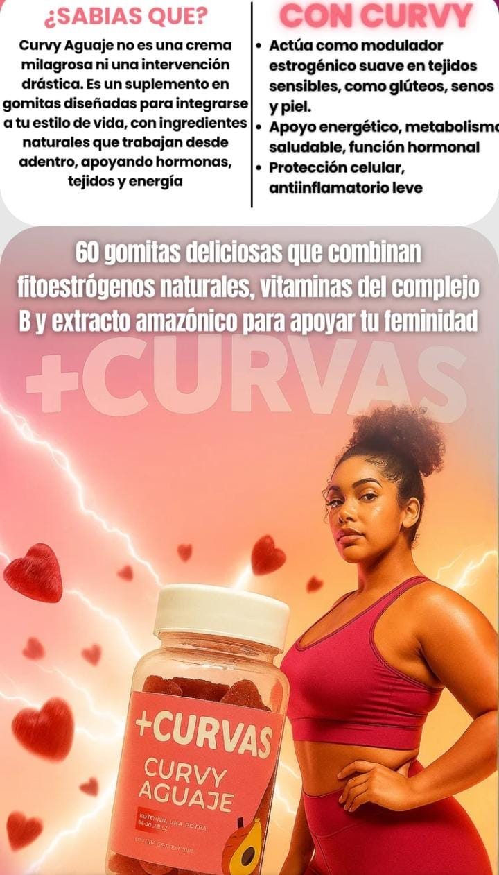 CURVY GUMMIES ORIGINAL  en gomitas con ENVÍO GRATIS⭐️ ⭐️ ⭐️ ⭐️ ⭐️