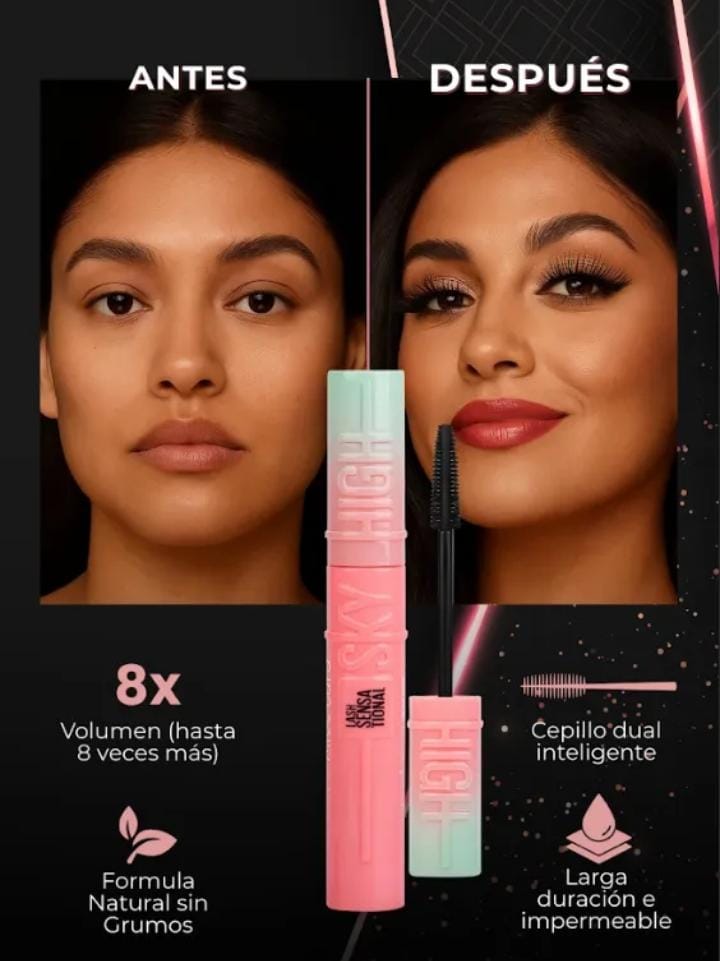 Rimel _SKY HIGH DA BOLUMEN con ENVÍO GRATIS⭐️ ⭐️ ⭐️ ⭐️ ⭐️
