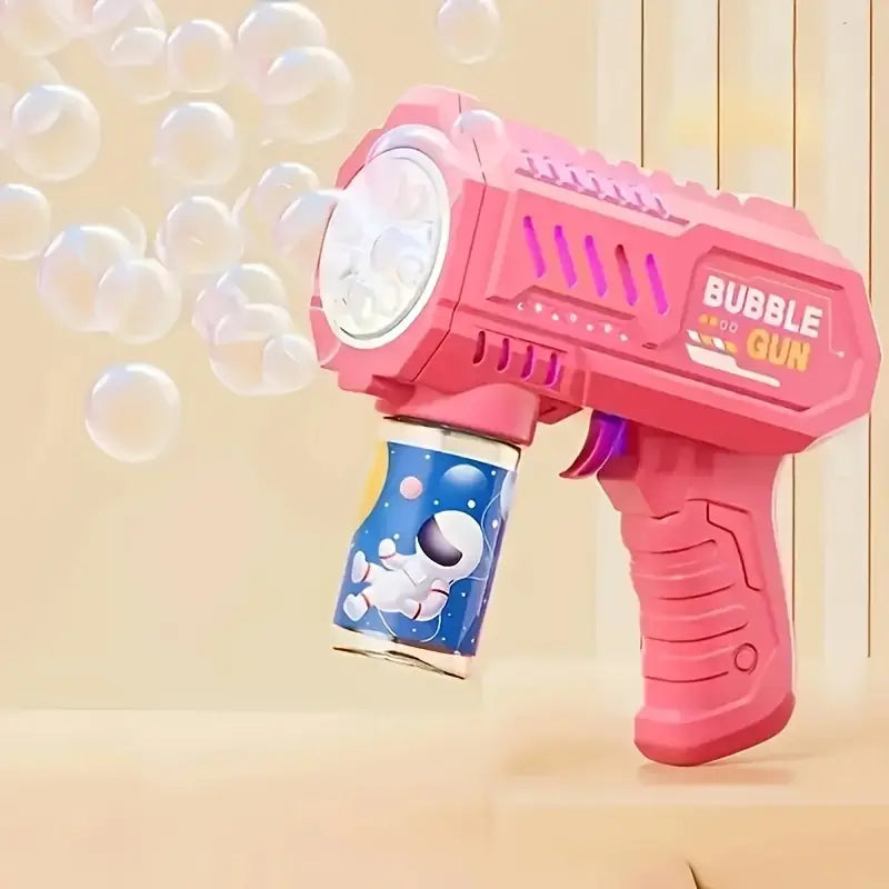 PISTOLA DE BURBUJAS BUBLE GUM CON ENVÍO GRATIS⭐⭐⭐⭐⭐