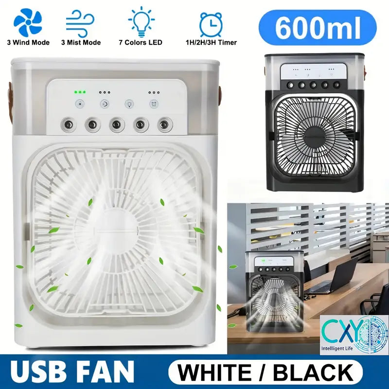 MINI AIRE ACONDICIONADO PORTATIL CON ENVÍO GRATIS⭐⭐⭐⭐⭐