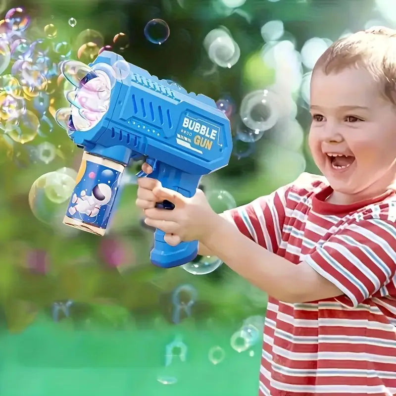 PISTOLA DE BURBUJAS BUBLE GUM CON ENVÍO GRATIS⭐⭐⭐⭐⭐